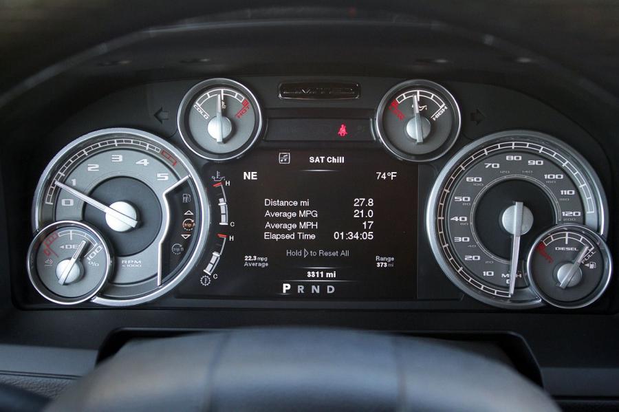  Dodge Ram 1500 Diesel 2014 года  (фото 17 из 55)